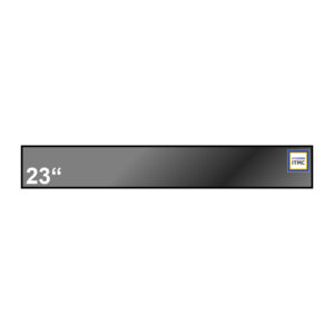 ITMediaShelf23D - Regalschienen-Display 23,1 Zoll Standard