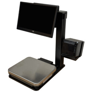ITMediaScale 200 - the modular service scale - compact and ergonomic - oblique view 2