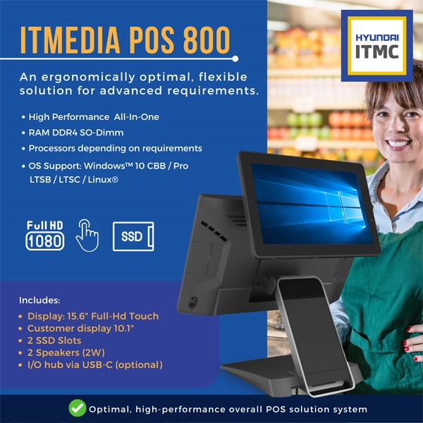ITMEDIA POS 800 - the powerful store cashier